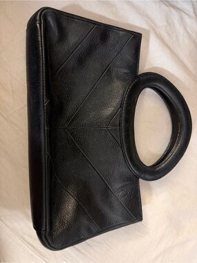 Fossil Black Retro Leather Clutch